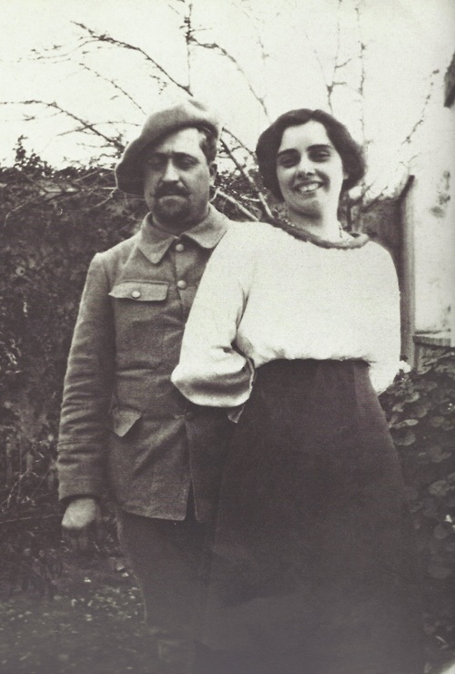 Apollinaire et Madeleine Pagès...